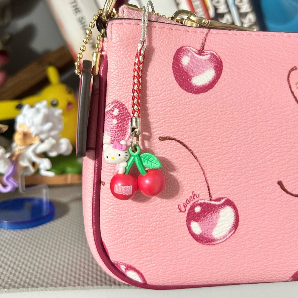 Hello Kitty Cherry Keychain